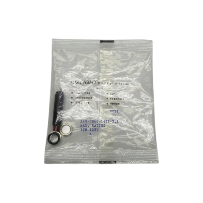 DIALIGHT 249-7866-1431-514 125V NSMP