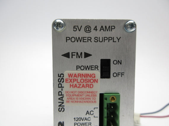 OPTO 22 SNAP-PS5 95-130VAC (AS PICTURED) NSNP