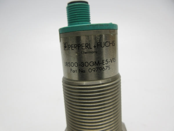 PEPPERL+FUCHS UB500-30GM-E5-V15 097967S 10-30VDC UNMP