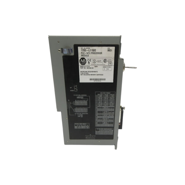 ALLEN BRADLEY 1785-L11B SER. E F/W E.2 5VDC 2.3A REV. M01 UNMP