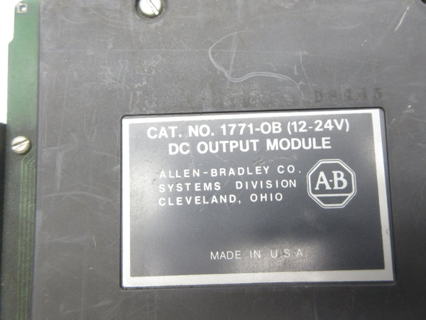 ALLEN BRADLEY 1771-OB 12-24V UNMP
