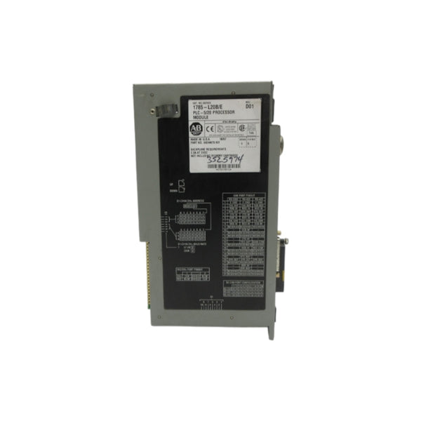 ALLEN BRADLEY 1785-L20B SER. E F/W B 5VDC 2.3A REV. D01 (NO KEY) UNMP