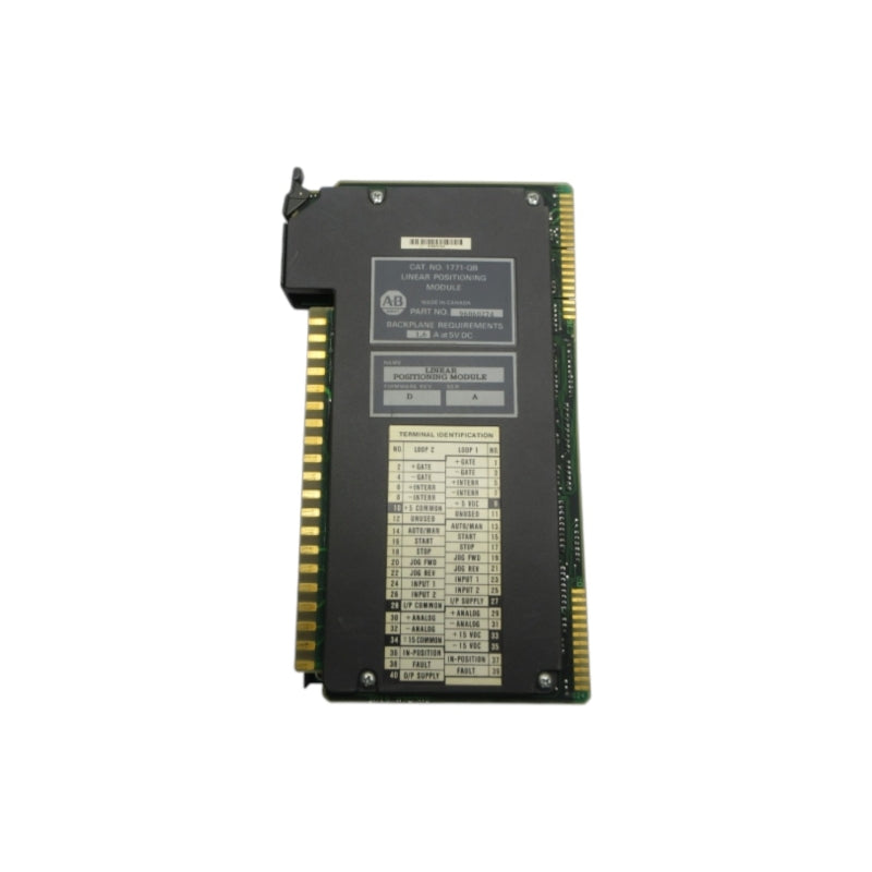 ALLEN BRADLEY 1771-QB SER. A F/W D 5VDC 1.6A UNMP