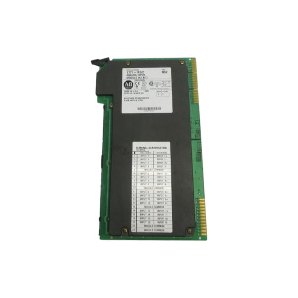 ALLEN BRADLEY 1771-IFE SER. C F/W B 5VDC 0.500A REV. N02 NSNP