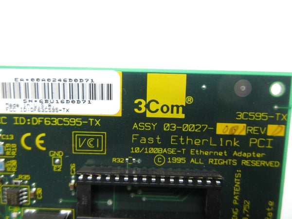 3COM 03-0027-001 3C595-TX REV. D NSNP