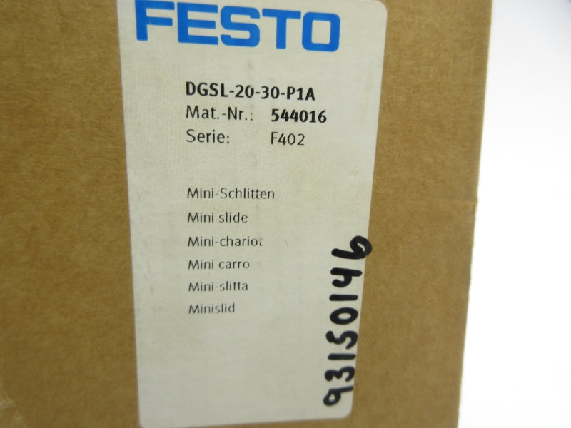 FESTO DGSL-20-30-P1A 544016 NSMP