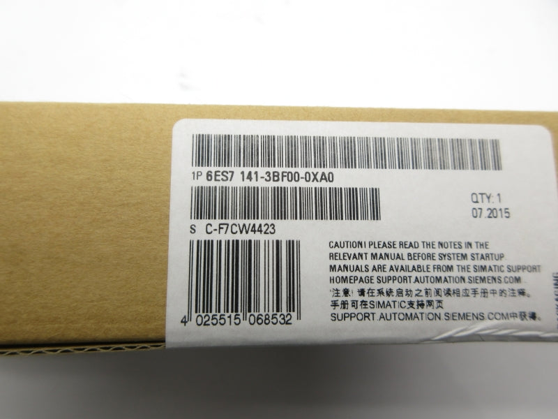SIEMENS 6ES7141-3BF00-0XA0 24VDC NSFS