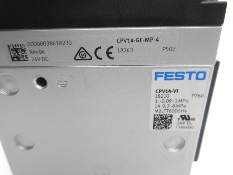 FESTO CPV14-GE-MP-4 18263 CPV14-VI 18210 NSNP
