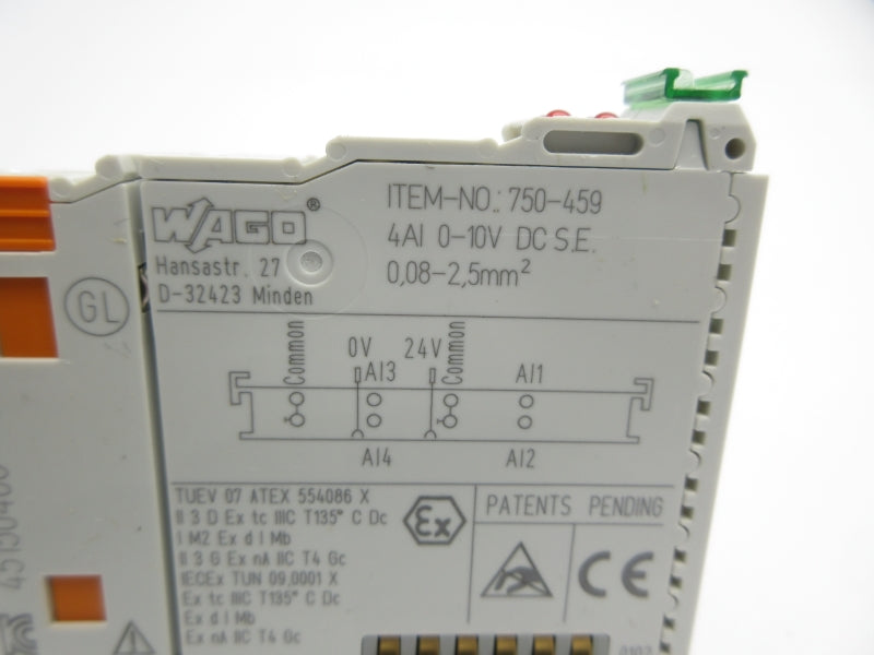 WAGO 750-459 0-10VDC NSNP