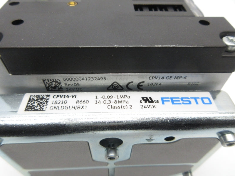 FESTO CPV14-VI 18210 CPV14-GE-MP-6 18264 24VDC NSNP