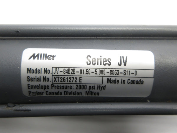 MILLER JV-84B2B-01.50-5.000-0063-S11-0 2000PSI NSNP