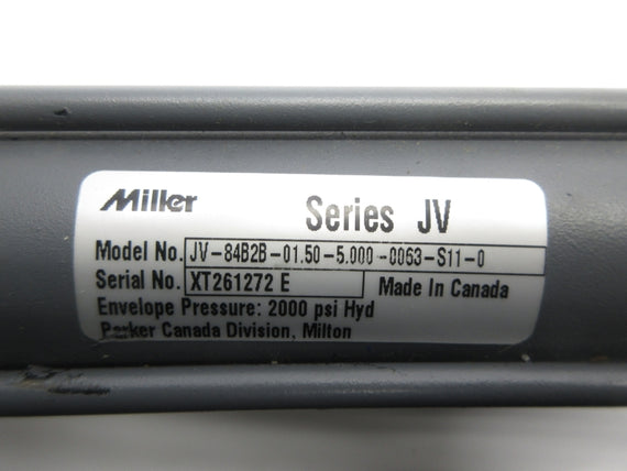 MILLER JV-84B2B-01.50-5.000-0063-S11-0 2000PSI NSNP