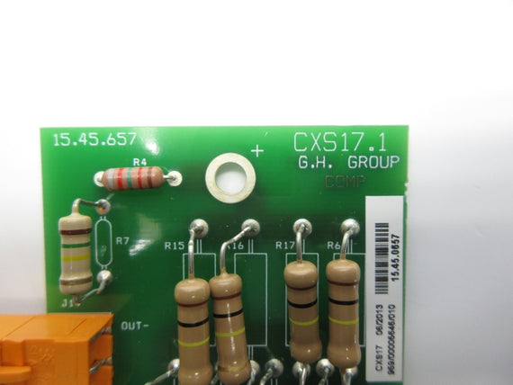 G.H. GROUP CXS17.1 15.45.657 NSNP
