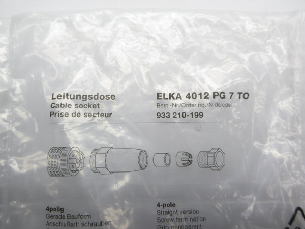 HIRSCHMANN ELKA4012PG7 933210-199 NSMP