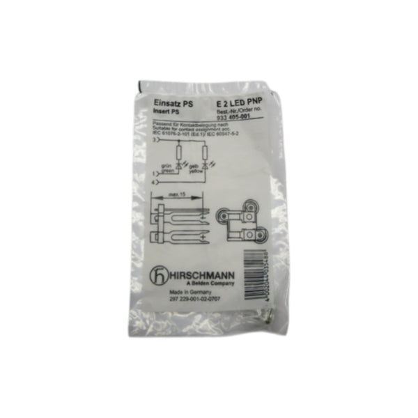 HIRSCHMANN E2LEDPNP 933405-001 NSMP