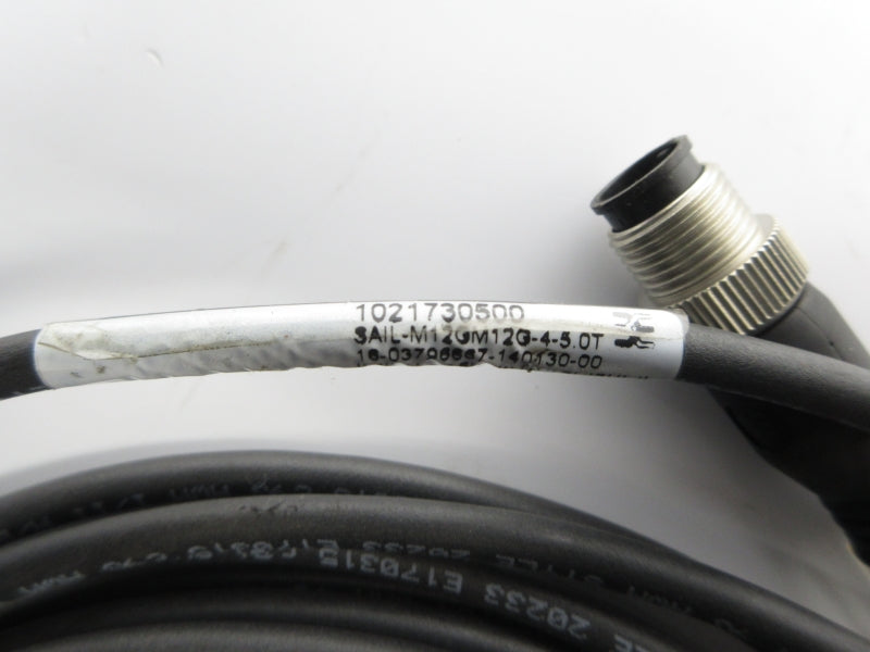 CONNECTOR CABLE 1021730500 SAIL-M12GM12G-4-5.0T NSNP