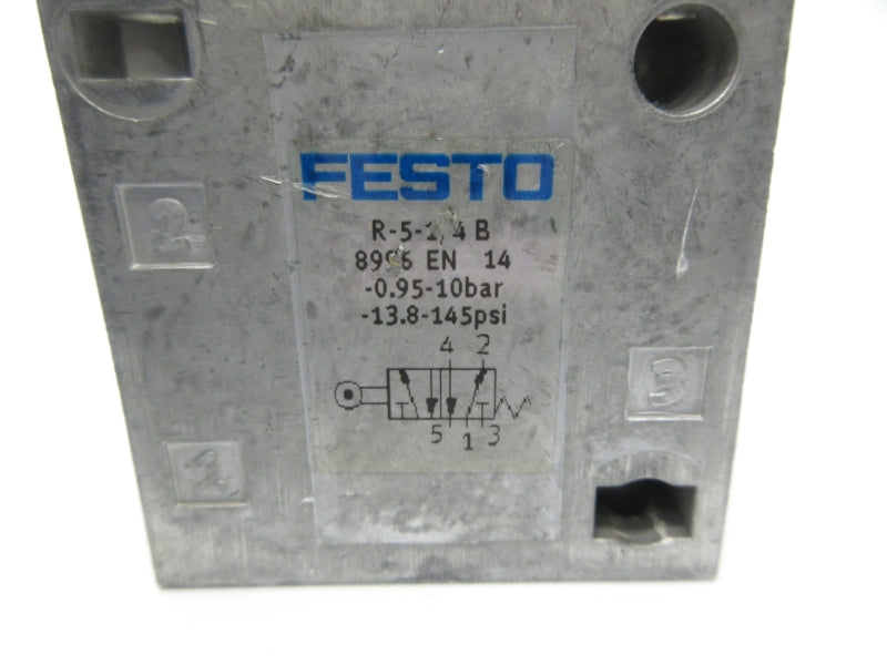 FESTO R-5-1/4B 8996 13.8-145PSI NSNP