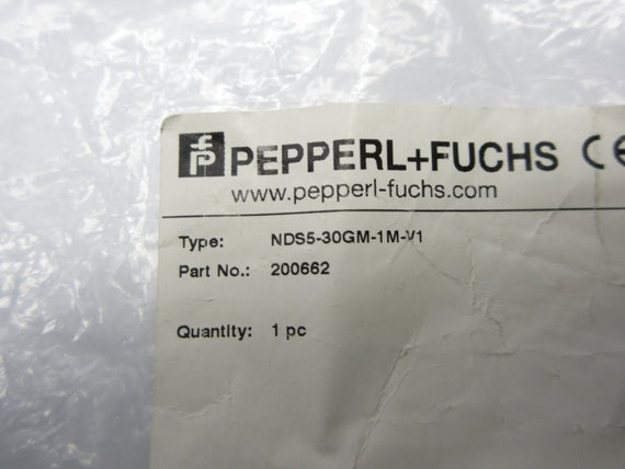PEPPERL+FUCHS NDS5-30GM-1M-V1 200662 NSMP