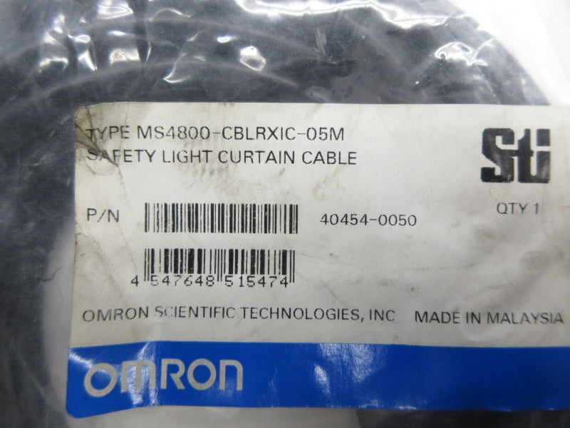 OMRON 40454-0050 MS4800-CBLRXIC-05M NSMP