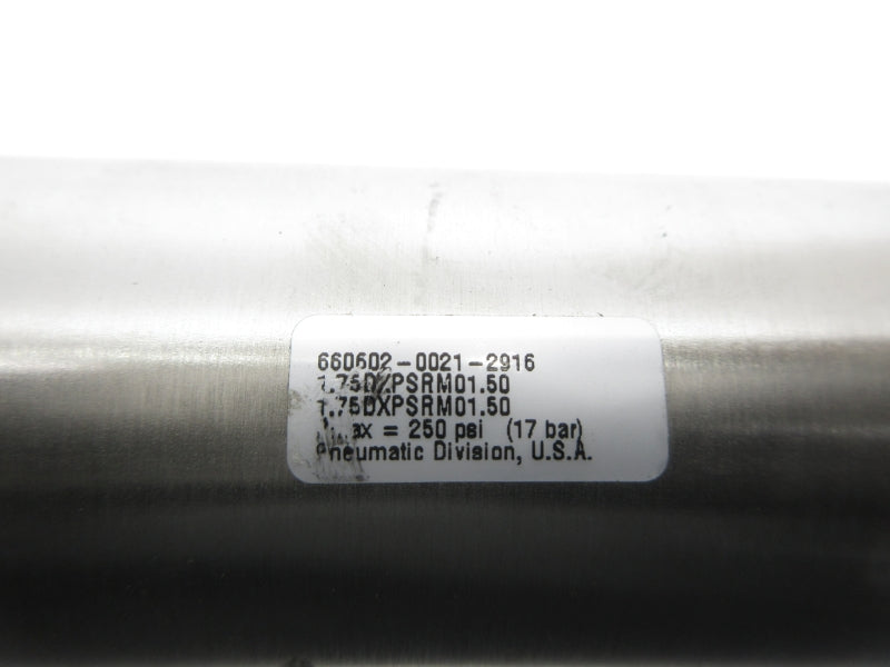 PARKER 1.75DXPSRM01.50 250PSI NSNP