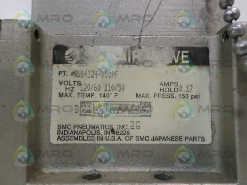SMC NVS4324-0009F AIR VALVE UNMP