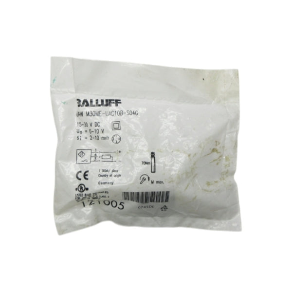 BALLUFF BAWM30ME-UAC10B-S04G 15-30VDC NSMP