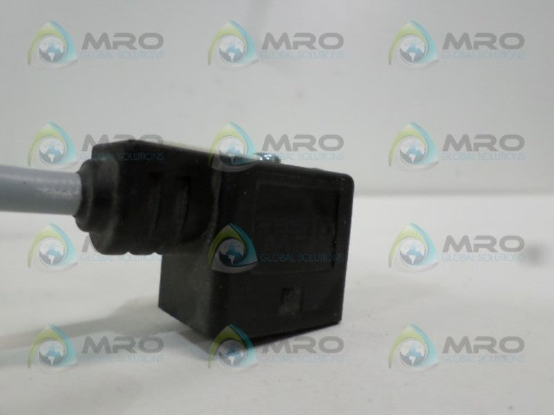 FESTO KMV-1-24-10-LED VALVE CONNECTING CABLE UNMP