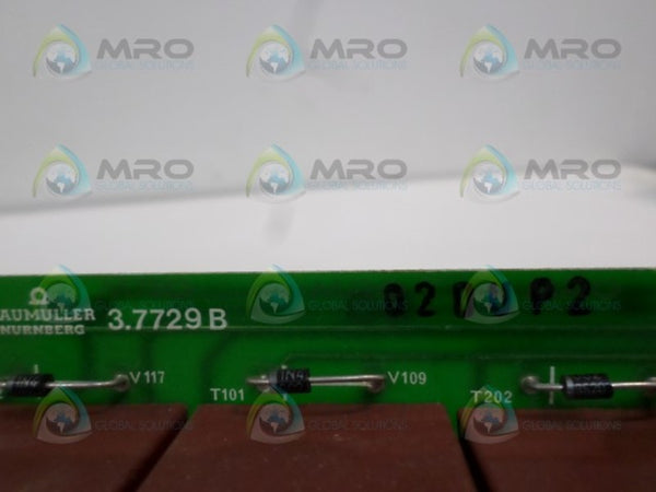 BAUMULLER 3.7729B CIRCUIT BOARD  UNMP