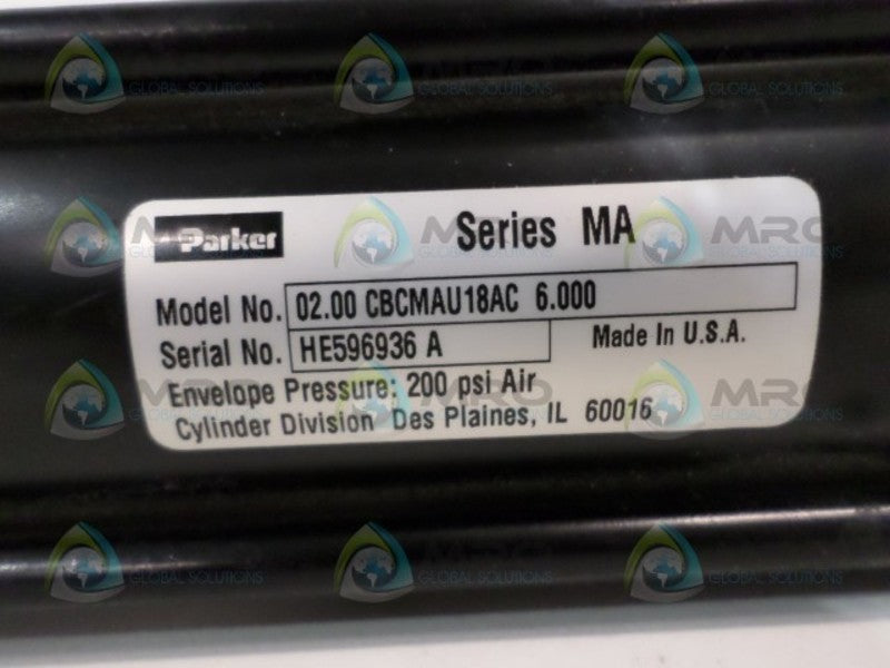 PARKER 02.00CBCMAU18AC6.000 CYLINDER  NSNP
