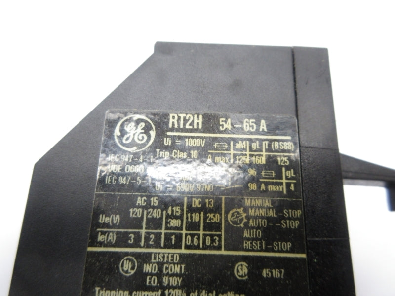 GENERAL ELECTRIC RT2H 54-65A NSNP
