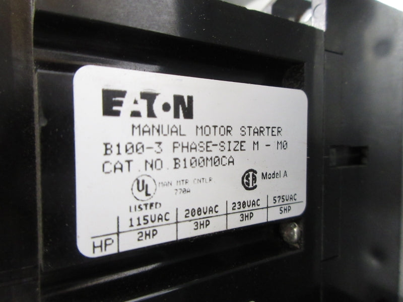 EATON B100M0CA 575VAC NSNP