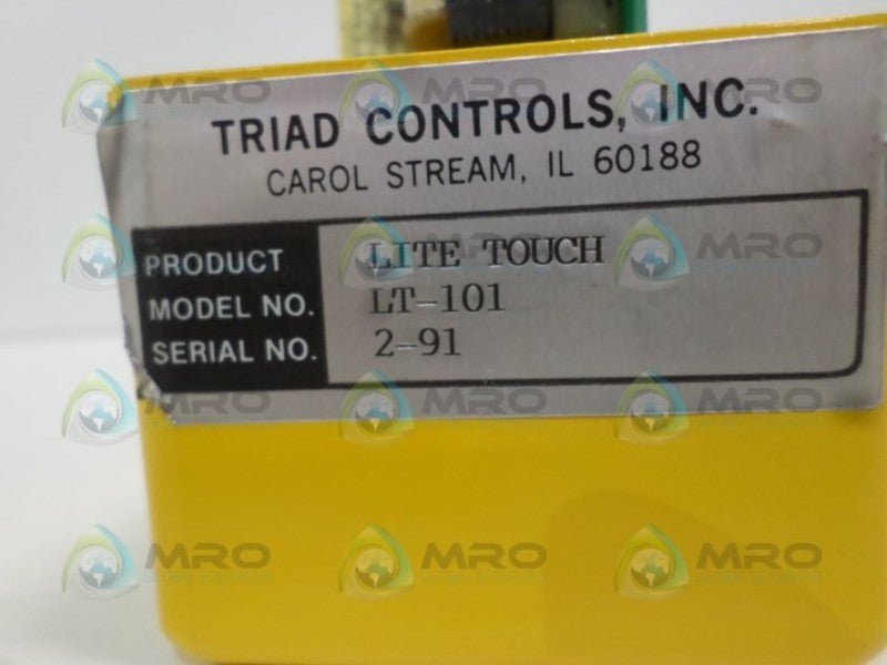 TRIAD CONTROLS LT-101 LITE TOUCH NSNP