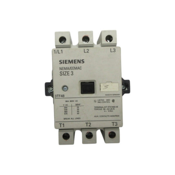 SIEMENS 3TF4822-0AK61 UNMP