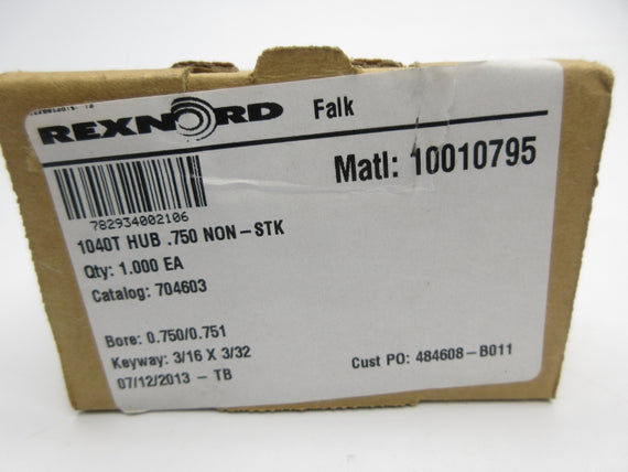 REXNORD 10010795 704603 1040T NSMP
