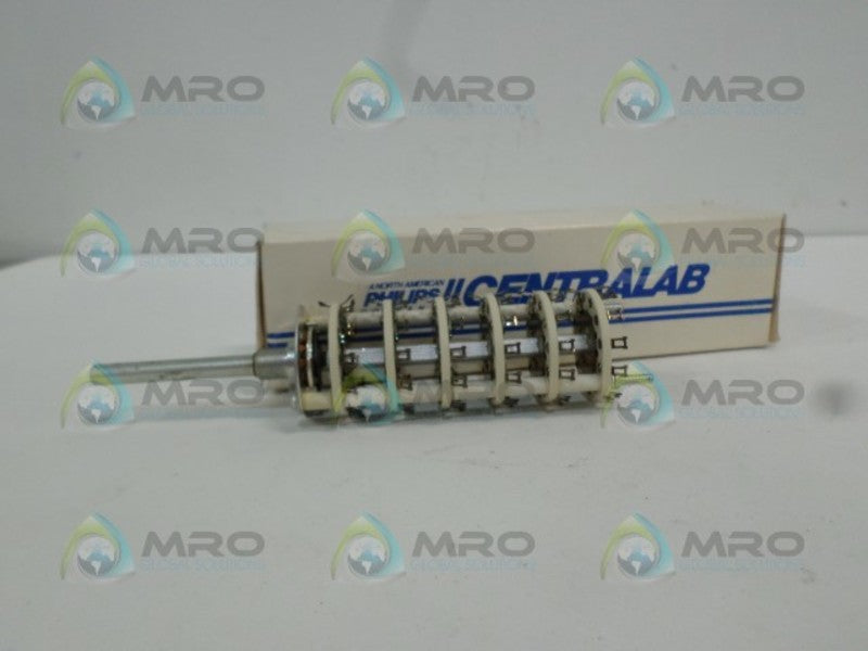 CENTRALAB PA-2024 SHORTING STEATITE ROTARY SWITCH NSMP