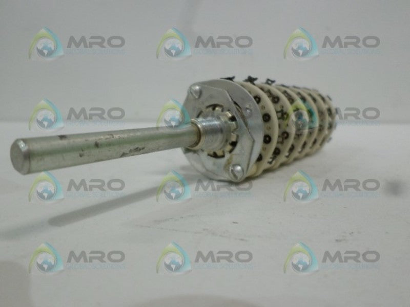 CENTRALAB PA-2024 SHORTING STEATITE ROTARY SWITCH NSMP