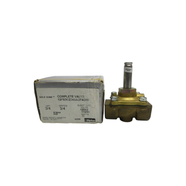 PARKER 12FS3C2348ACF4C05 110/120V 3/4" (AS PICTURED) NSMP