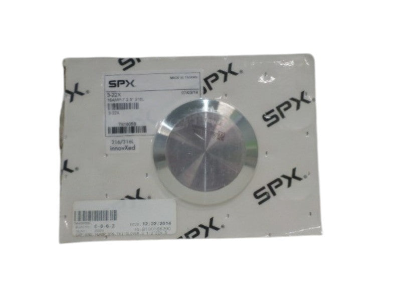 SPX 16AMP-7-2.5 3-22X SANITARY SOLID END CAP  NSMP