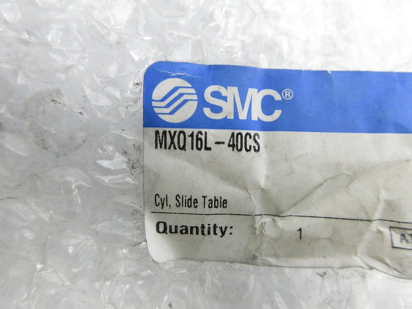 SMC MXQ16L-40CS NSMP