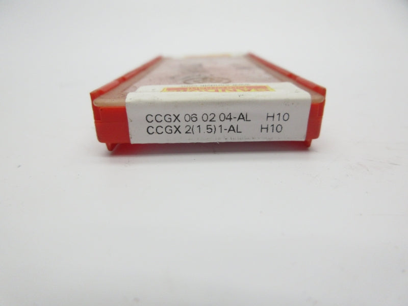 SANDVIK CCGX060204-AL CCGX2(1.5)1-AL (PKG OF 10) NSFS