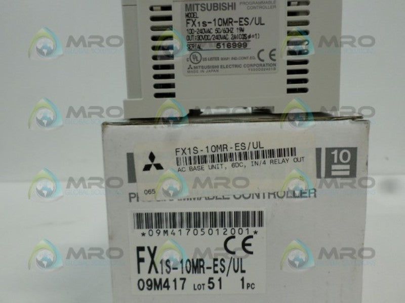 MITSUBISHI FX1S-10MR-ES/UL PROGRAMMABLE CONTROLLER NSMP