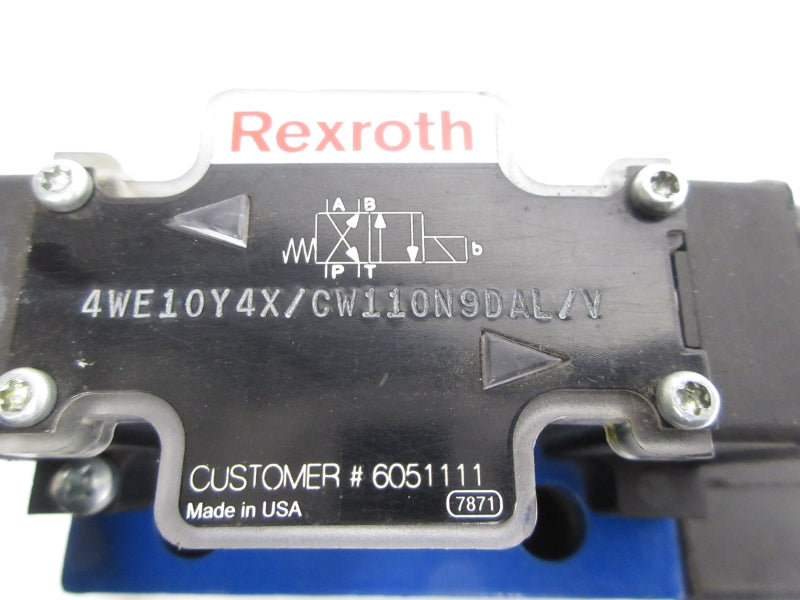 REXROTH 4WE10Y4X/CW110N9DAL/V 110/120V NSNP