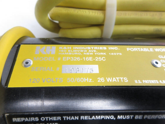 K&H INDUSTRIES EP326-16E-25C 120V NSNP