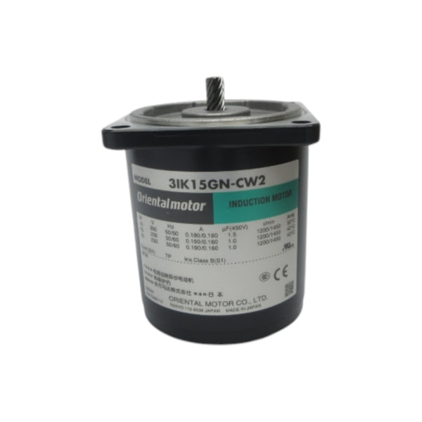 ORIENTAL MOTOR 3IK15GN-CW2 230V 0.190/0.160A NSNP