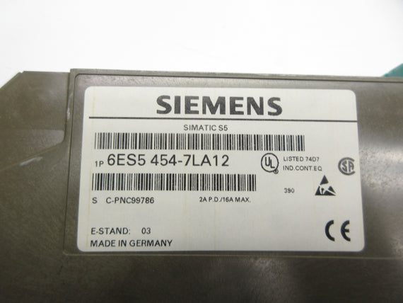 SIEMENS 6ES5454-7LA12 NSNP