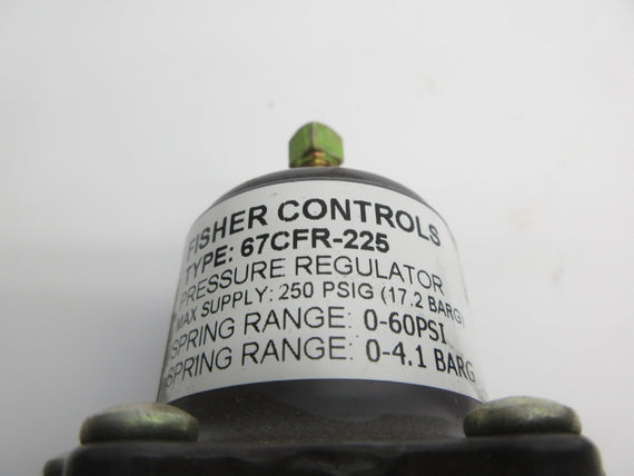FISHER 67CFR-225 0-60PSI NSNP