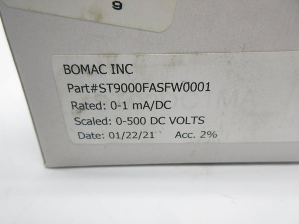 BOMAC ST9000FASFW0001 500VDC NSMP