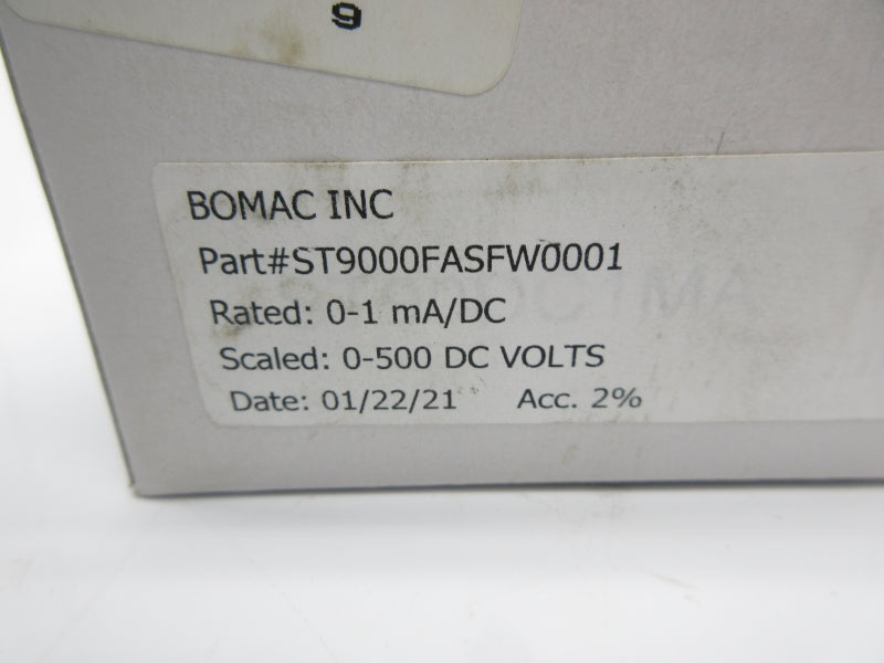 BOMAC ST9000FASFW0001 500VDC NSMP