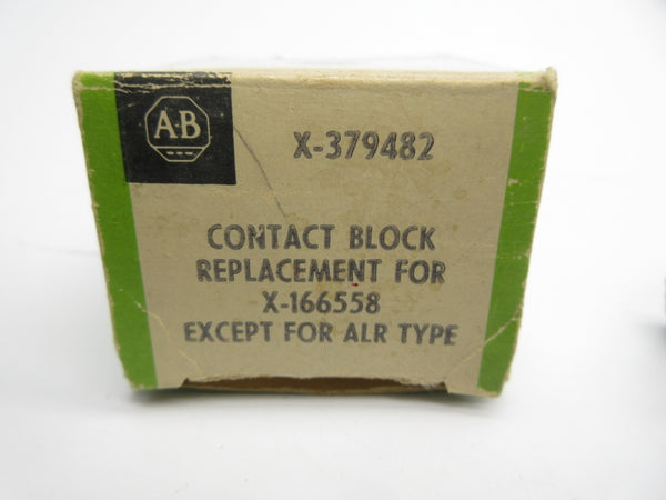 ALLEN BRADLEY X-379482 (AS PICTURED)  (BK/GR) NSMP