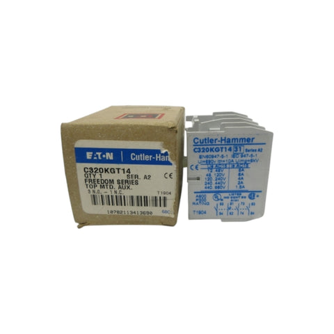 CUTLER HAMMER C320KGT14 SER. A2 440-660V 1.5A NSMP
